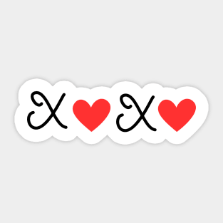 xoxo Sticker
